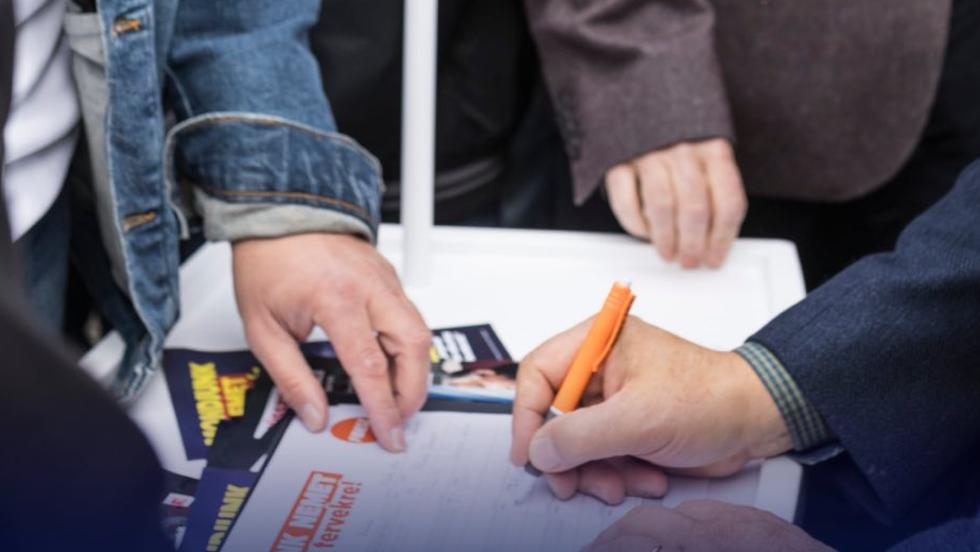 Zalában is zajlik az aláírásgyűjtés Zalában is zajlik az aláírásgyűjtés