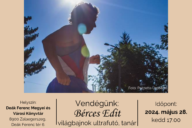 Értékadó lélekhangok – Bérces Edit, világbajnok ultrafutó és tanár Értékadó lélekhangok – Bérces Edit, világbajnok ultrafutó és tanár