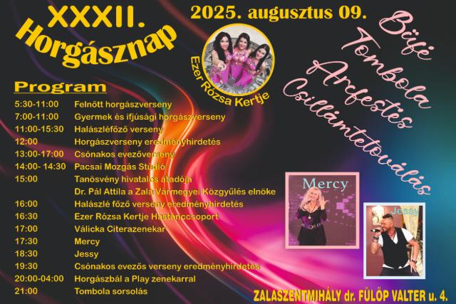 XXXII. Horgásznap Zalaszentmihályon XXXII. Horgásznap Zalaszentmihályon