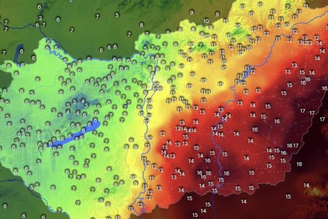Tli hvs nyugaton, tavaszi meleg keleten – kettszakadt az orszg idjrsa