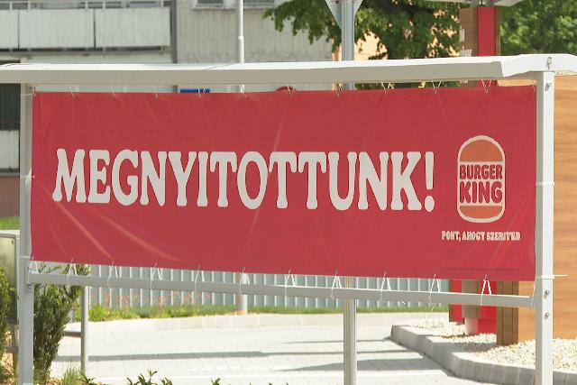 Nagykanizsra rkezett a BURGER KING (x)