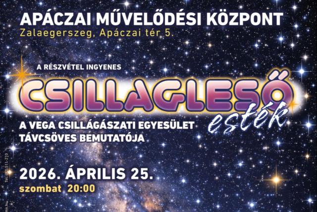 K�l�nleges t�vcs�ves est�t rendeznek Zalaegerszegen