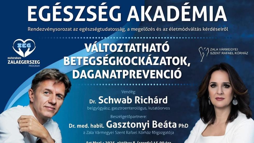 Egszsges Zalaegerszeg Program – Ingyenes elads Dr. Schwab Richrddal
