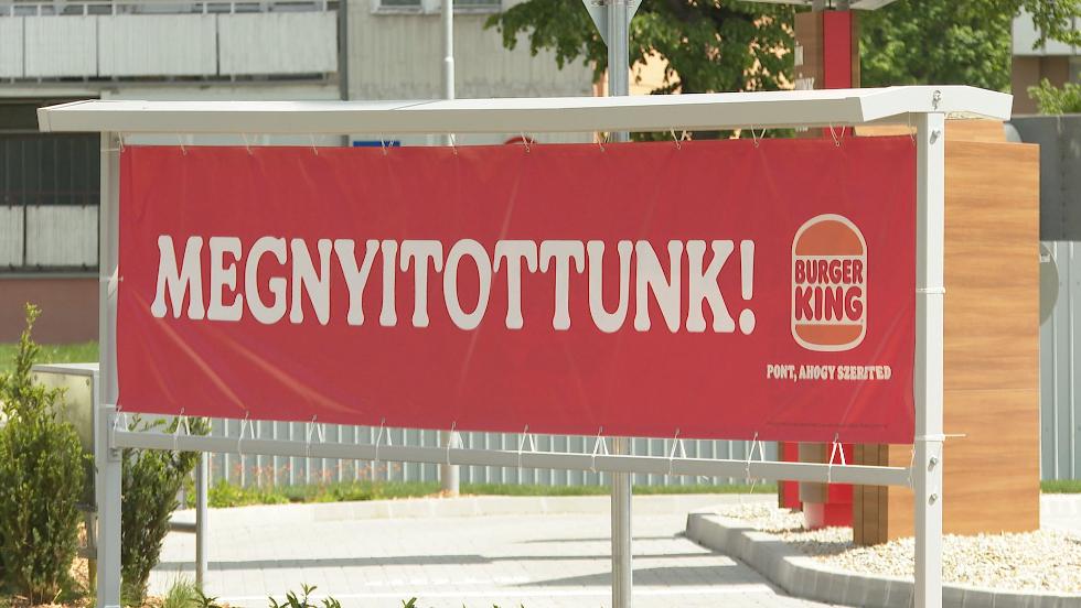 Nagykanizsra rkezett a BURGER KING (x)