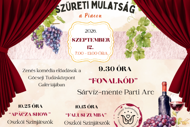 Sz�reti Mulats�g a Piacon: v�ltozatos programokkal v�rj�k a l�togat�kat
