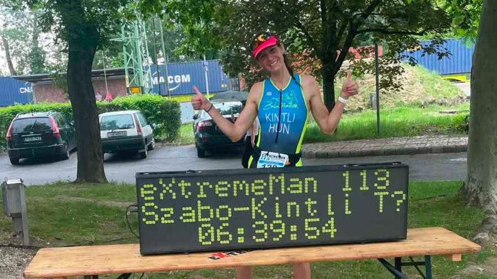 Szabó-Kintli Tímea bronzérmes lett az eXtremeMan 113-on Szabó-Kintli Tímea bronzérmes lett az eXtremeMan 113-on