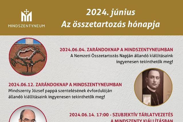 Jniusi programok a Mindszentyneumban
