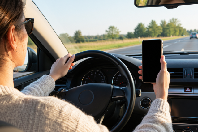 Egy h�tig fokozottan ellen�rzik a mobiloz� sof�r�ket