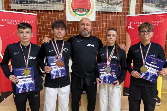 Hat �rmet nyertek a ZRKA TORIKI karat�k�i