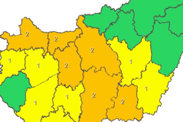 Forrsg zrja a nyarat: hsgriaszts 11 vrmegyre