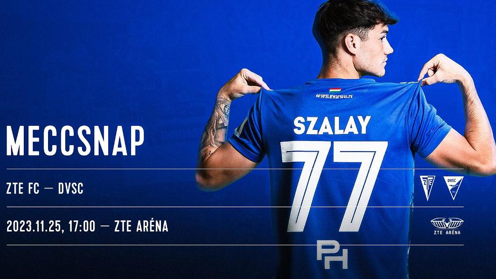 A Debrecent fogadja szombaton a ZTE FC