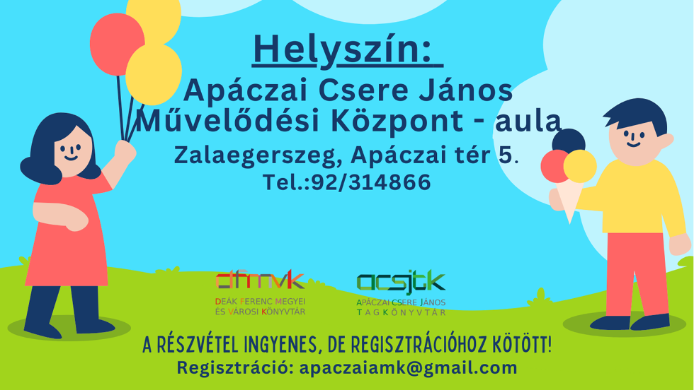 Gyereknapi rendezvény az Apáczaiban Gyereknapi rendezvény az Apáczaiban