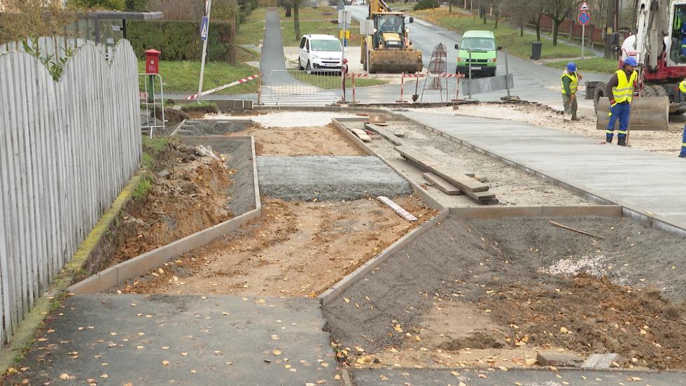 Megújul a Nyerges utca Megújul a Nyerges utca