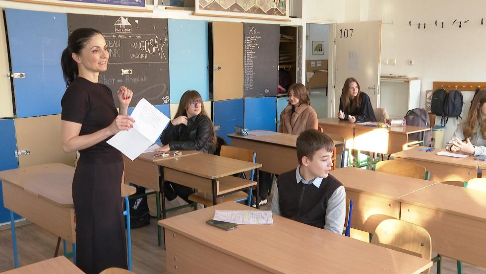Ma írják a központi írásbeli felvételit a diákok Ma írják a központi írásbeli felvételit a diákok