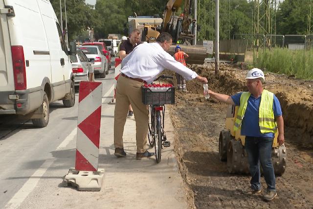 Vízosztás a kánikulában Vízosztás a kánikulában