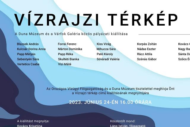 Kihirdették a Vízrajzi térkép pályázat nyerteseit a Duna Múzeumban Kihirdették a Vízrajzi térkép pályázat nyerteseit a Duna Múzeumban