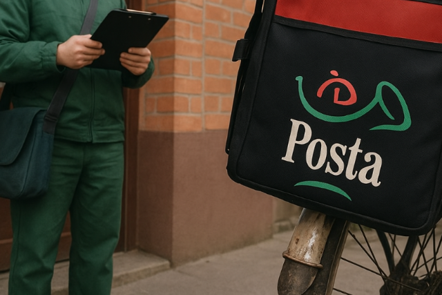 �rakat emel a Magyar Posta
