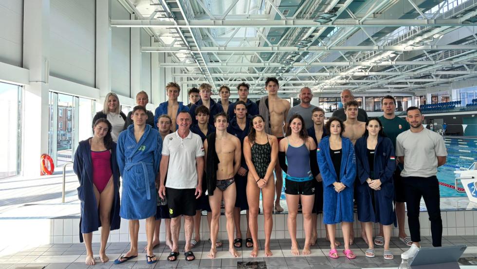 Zalaegerszegen edzőtáborozott a magyar nyíltvízi úszóválogatott Zalaegerszegen edzőtáborozott a magyar nyíltvízi úszóválogatott