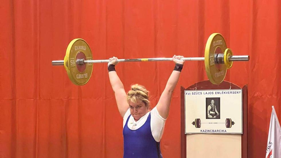 Danicser Anita újabb Masters súlyemelő győzelme Danicser Anita újabb Masters súlyemelő győzelme