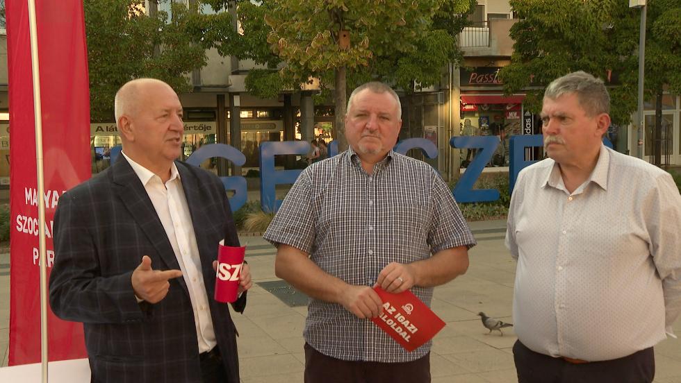 Jóléti Magyarország – Zalaegerszegen tartottak sajtótájékoztatót az MSZP vezetői Jóléti Magyarország – Zalaegerszegen tartottak sajtótájékoztatót az MSZP vezetői