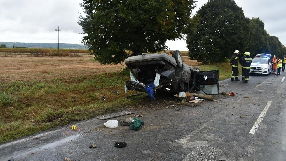Súlyos baleset a 74-es főúton - egy 26 éves férfi sérült meg Súlyos baleset a 74-es főúton - egy 26 éves férfi sérült meg