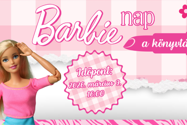 Barbie nap a k�nyvt�rban