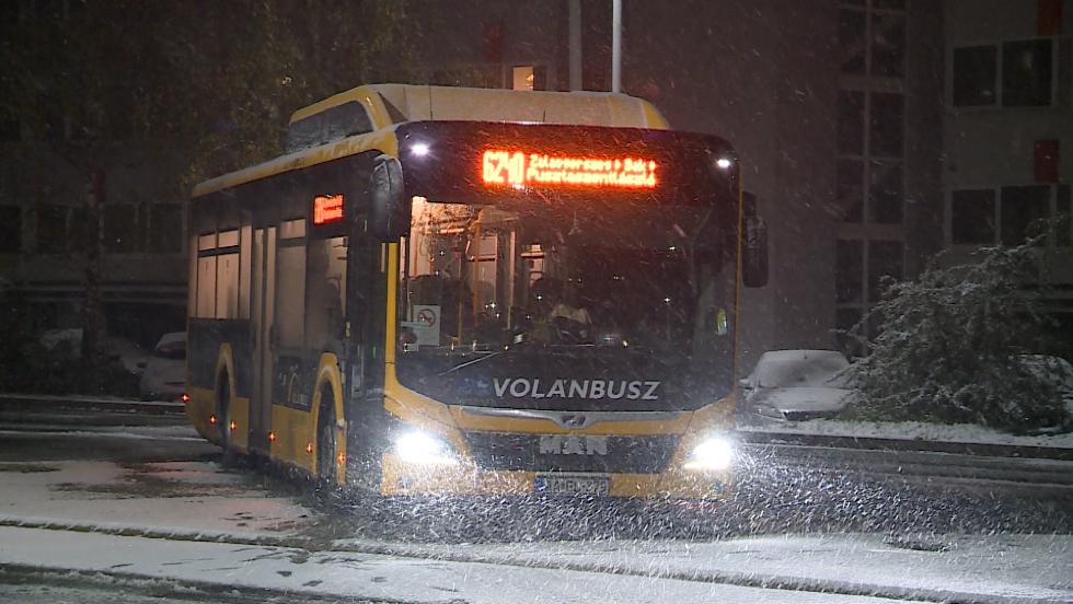 A hétvégén beköszöntött a tél Zalába A hétvégén beköszöntött a tél Zalába