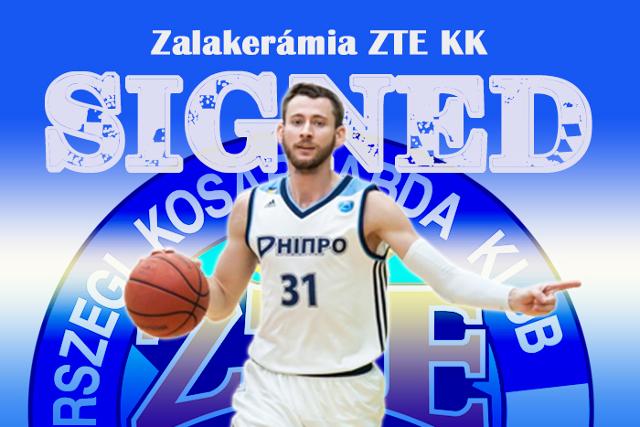 Olekszandr Mishula a ZTE KK új játékosa Olekszandr Mishula a ZTE KK új játékosa