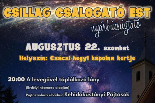 H�tv�gi csillaglesre v�rj�k az �rdekl�d�ket