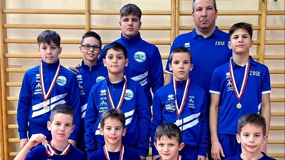 Gyermek birkózó gálát tartottak Budapesten Gyermek birkózó gálát tartottak Budapesten