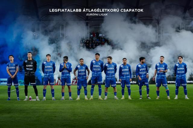 Eur�pa legfiatalabb csapata a ZTE FC