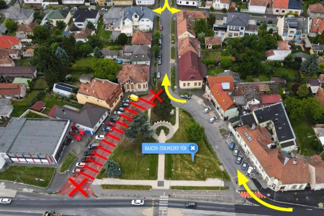 Ideiglenes forgalomkorlátozás a Bajcsy-Zsilinszky téren Ideiglenes forgalomkorlátozás a Bajcsy-Zsilinszky téren