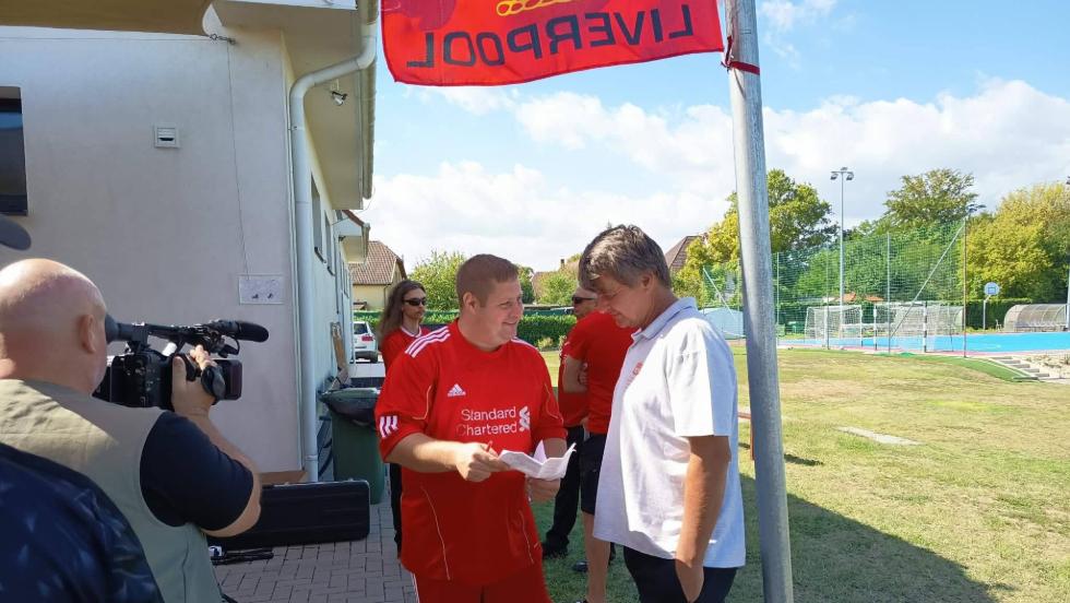 Liverpool-szurkolók találkoztak Zalaegerszegen Liverpool-szurkolók találkoztak Zalaegerszegen