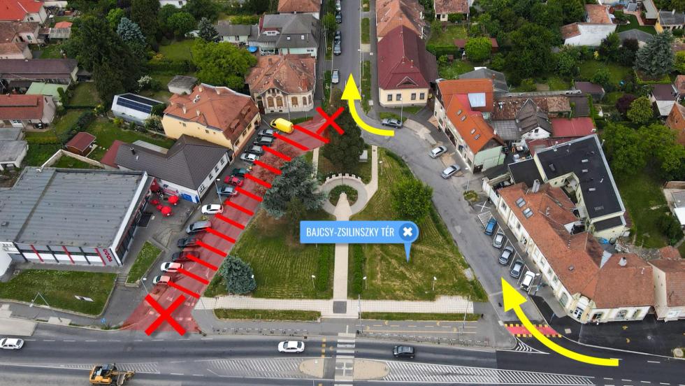 Ideiglenes forgalomkorlátozás a Bajcsy-Zsilinszky téren Ideiglenes forgalomkorlátozás a Bajcsy-Zsilinszky téren