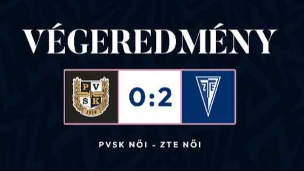 Pécsett is nyert a ZTE FC női csapata Pécsett is nyert a ZTE FC női csapata