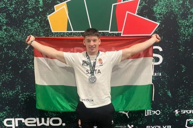Vilgbajnoki ezstrmet szerzett Szita Pter Vilniusban