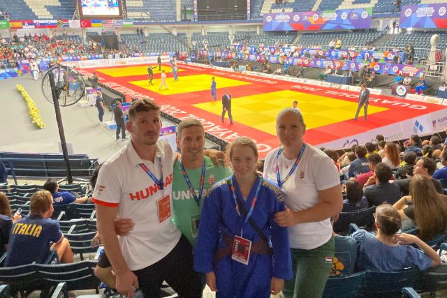 T�rt�nelmet �rt Tak�cs N�ra az ifj�s�gi judo-vil�gbajnoks�gon