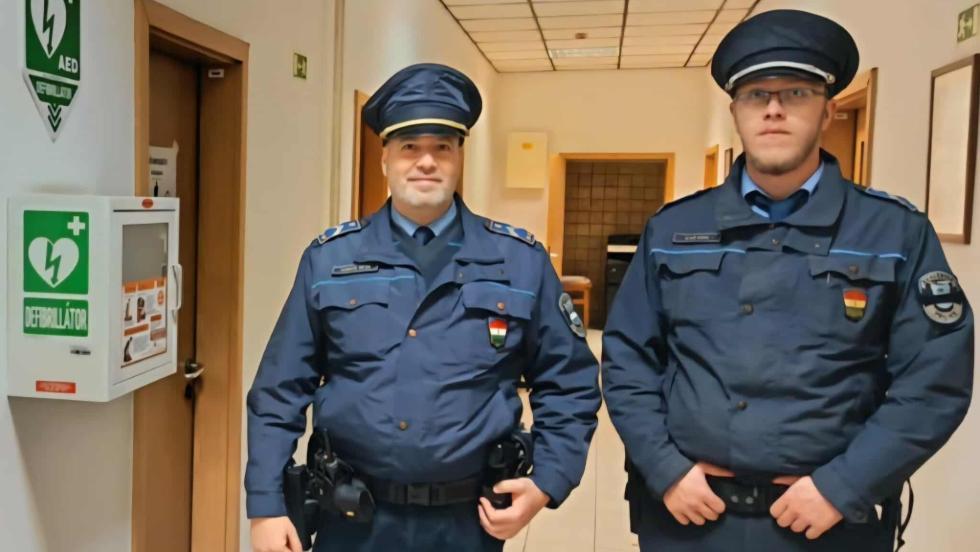 Életet mentettek a nagykanizsai rendőrök Életet mentettek a nagykanizsai rendőrök