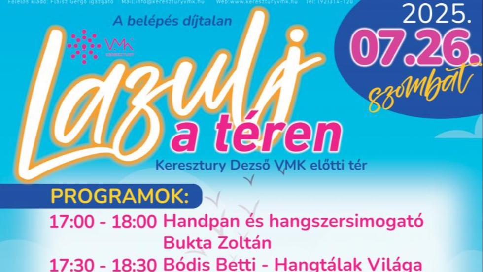 Lazulj a téren 2025 Lazulj a téren 2025