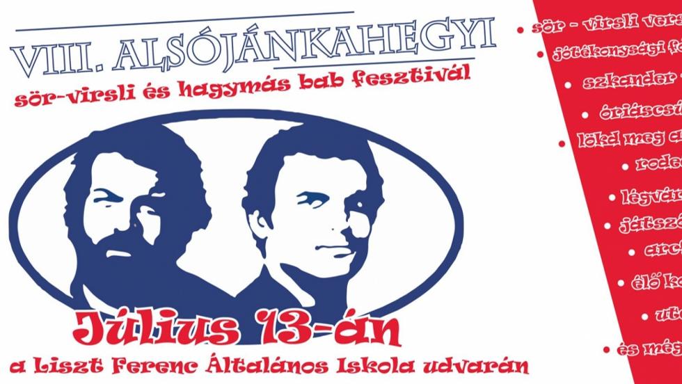 VIII. Alsójánkahegyi Sör-virsli és Hagymás bab Fesztivál VIII. Alsójánkahegyi Sör-virsli és Hagymás bab Fesztivál