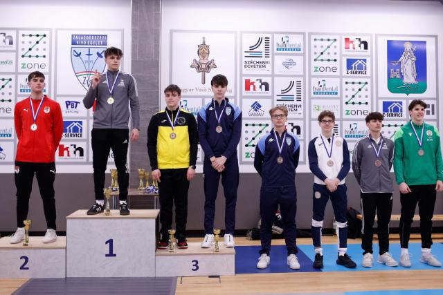 Gr�f Domonkos bronz�rmes lett a zalaegerszegi kadet t�r v�logat�n