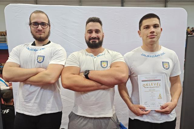 Zalaegerszegi erőemelők is részt vettek az OB-n Zalaegerszegi erőemelők is részt vettek az OB-n