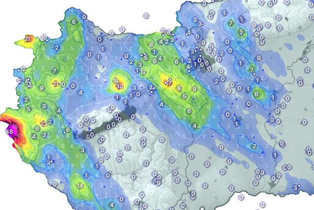 Villámárvíz mosta el a nyugati országrészt Villámárvíz mosta el a nyugati országrészt