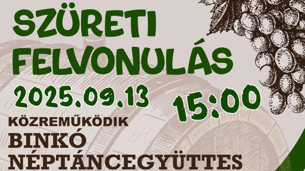 Botfai szüreti felvonulás Botfai szüreti felvonulás
