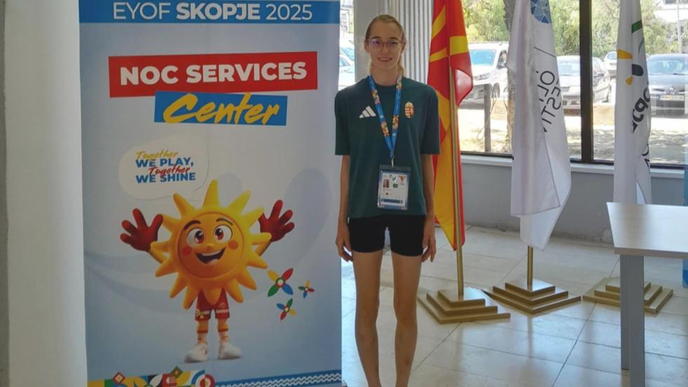 Takcs Nra Szkopjban kpviseli Zalaegerszeget az EYOF-on