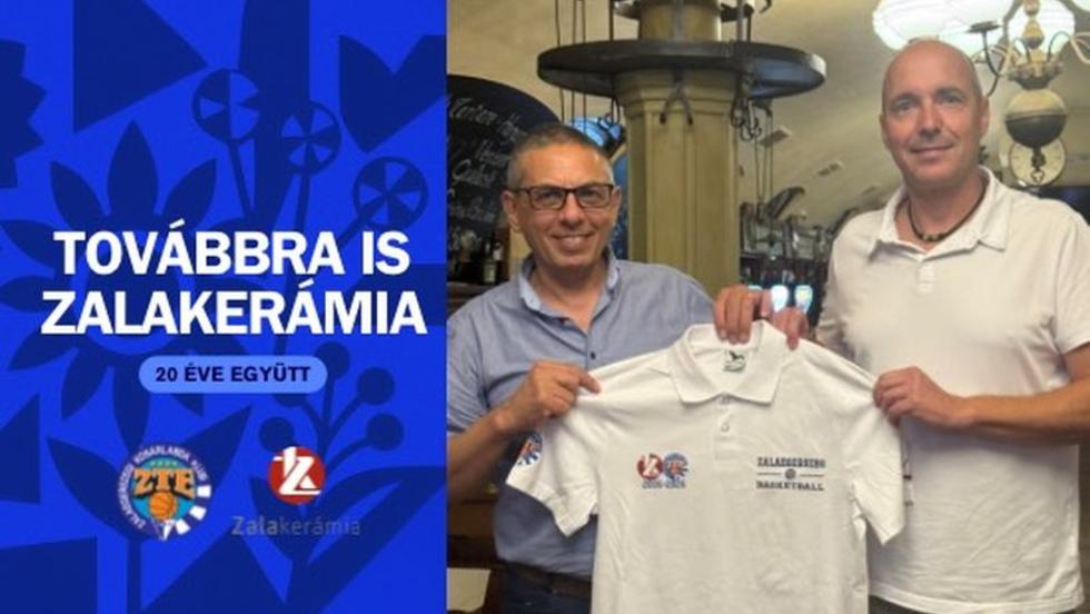 Húsz éve Zalakerámia a ZTE KK névadó szponzora Húsz éve Zalakerámia a ZTE KK névadó szponzora