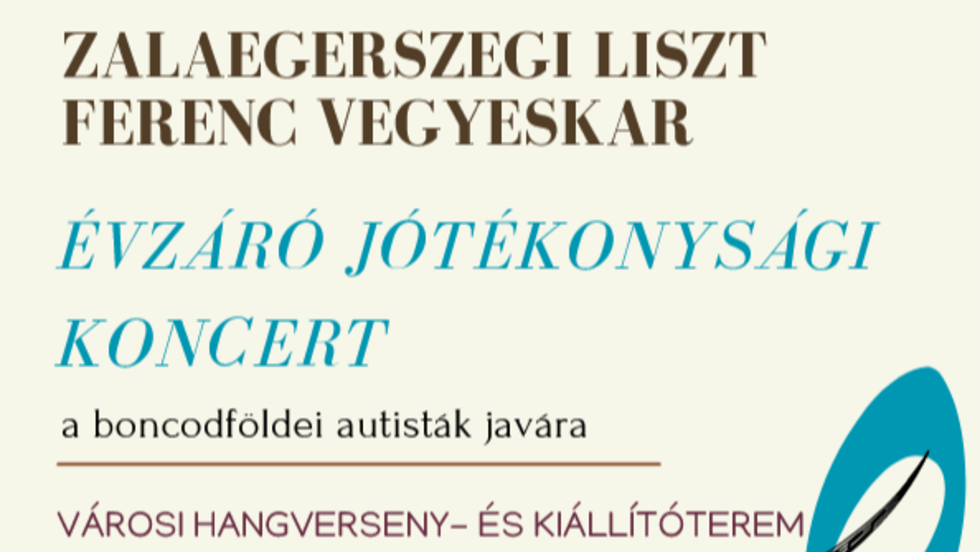 �vz�r� koncerttel seg�tenek a boncodf�ldei autist�knak