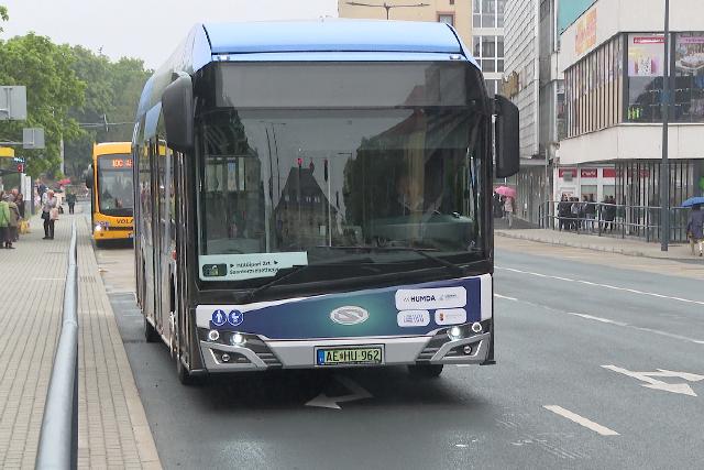 A jv energija – Hidrognmeghajts busz llt forgalomba Zalaegerszegen