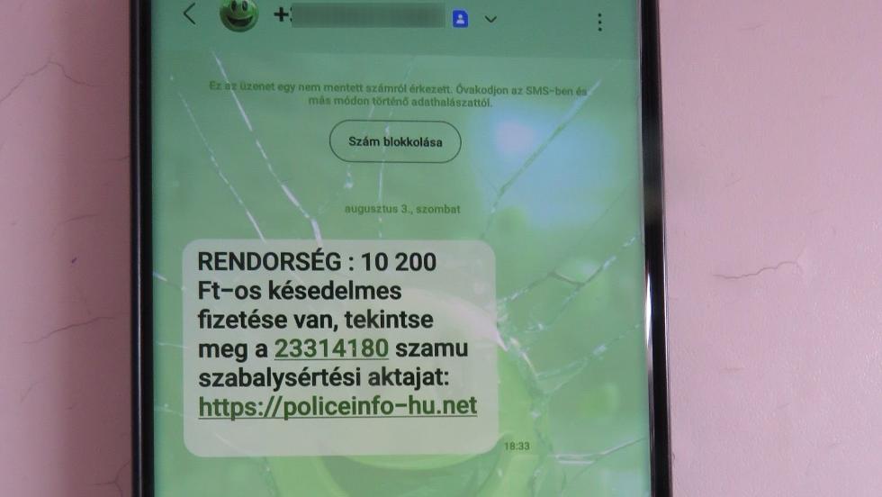 35 ezer adathalász üzenetet továbbított a rendőrség nevében 35 ezer adathalász üzenetet továbbított a rendőrség nevében