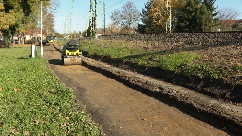 Megújul a Rózsa-liget Megújul a Rózsa-liget